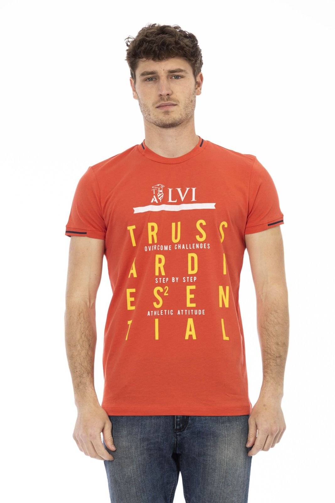 Trussardi Action 2AT22 тениска за Мъже Oранжев Trussardi Action 2AT22 тениска за Мъже Oранжев