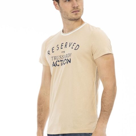 Trussardi Action 2AT22A тениска за Мъже Kафяв