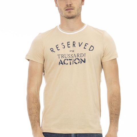 Trussardi Action 2AT22A тениска за Мъже Kафяв