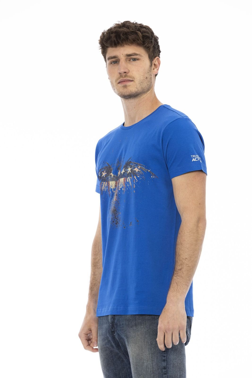 Trussardi Action 2AT24 тениска за Мъже Син Trussardi Action 2AT24 тениска за Мъже Син