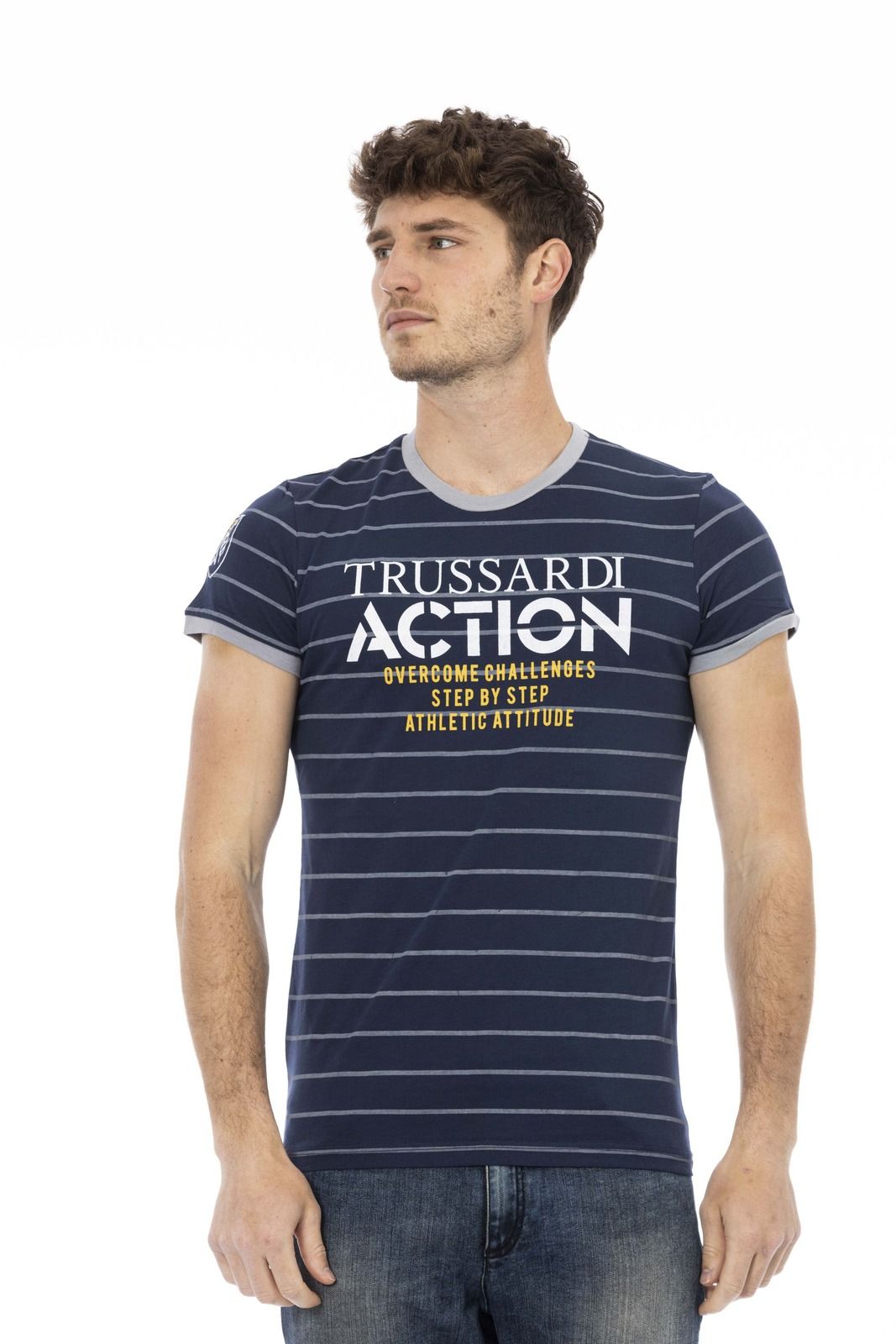 Trussardi Action 2AT24_R тениска за Мъже Син Trussardi Action 2AT24_R тениска за Мъже Син