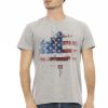 Trussardi Action 2AT25 тениска за Мъже Cив