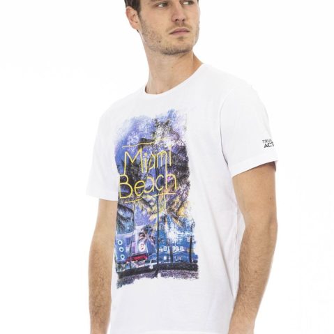 Trussardi Action 2AT26 тениска за Мъже бял
