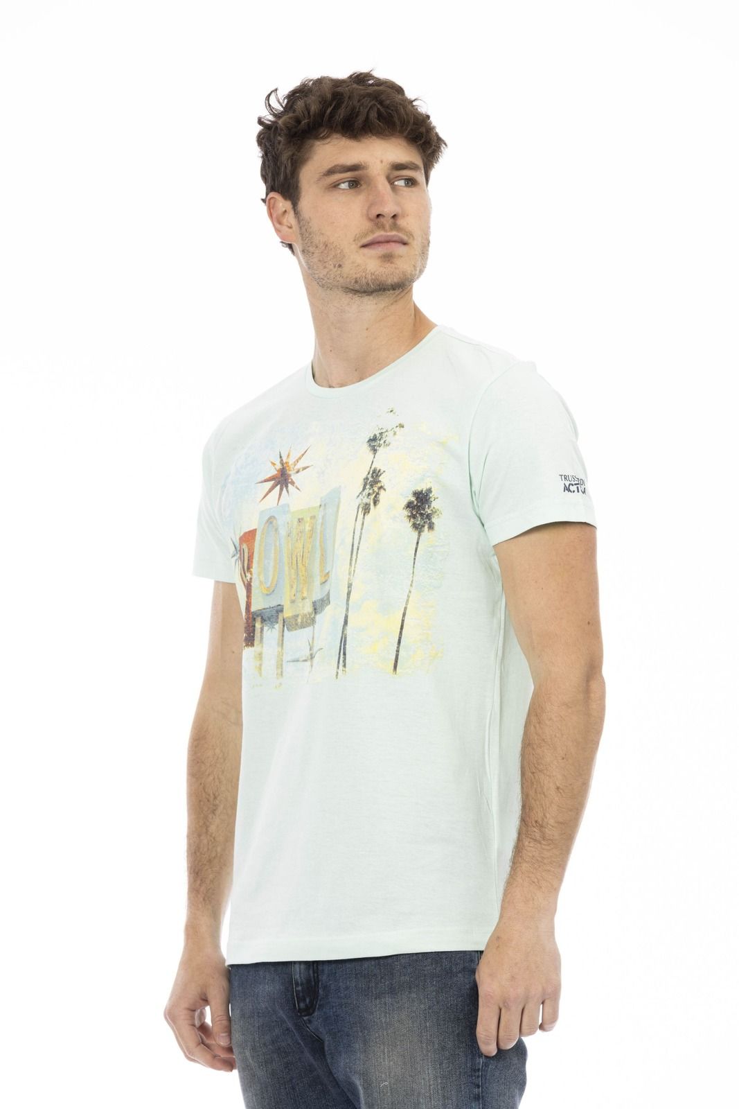 Trussardi Action 2AT29 тениска за Мъже Син Trussardi Action 2AT29 тениска за Мъже Син