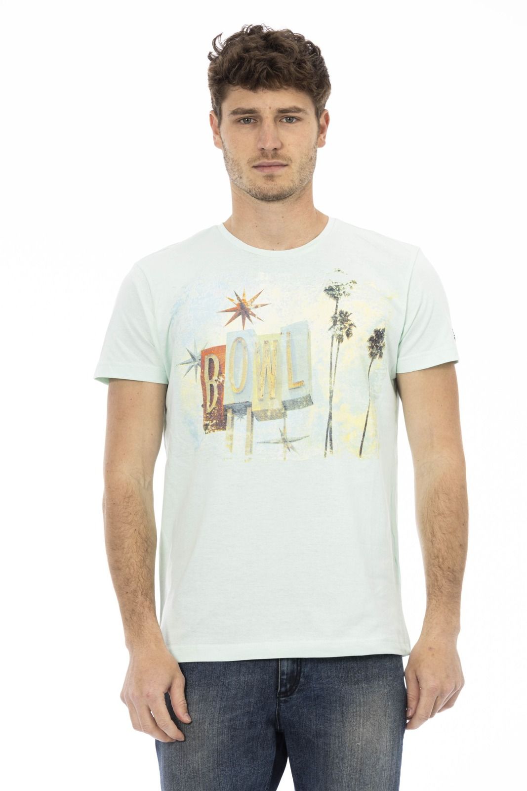 Trussardi Action 2AT29 тениска за Мъже Син Trussardi Action 2AT29 тениска за Мъже Син