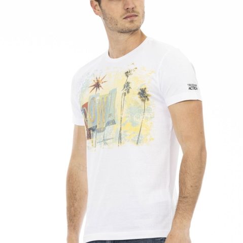 Trussardi Action 2AT29 тениска за Мъже бял