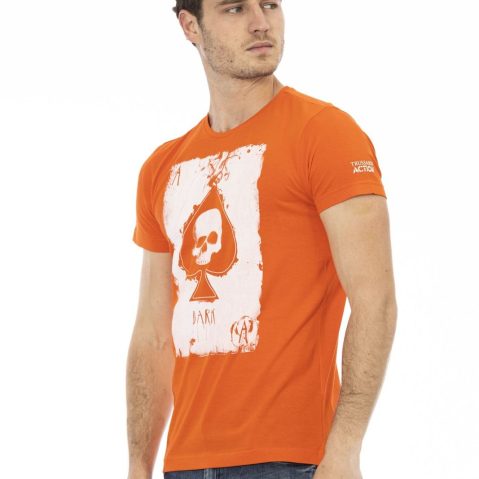 Trussardi Action 2AT32 тениска за Мъже Oранжев