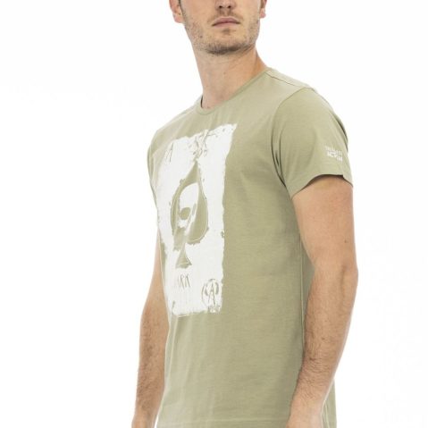 Trussardi Action 2AT32 тениска за Мъже Зелен