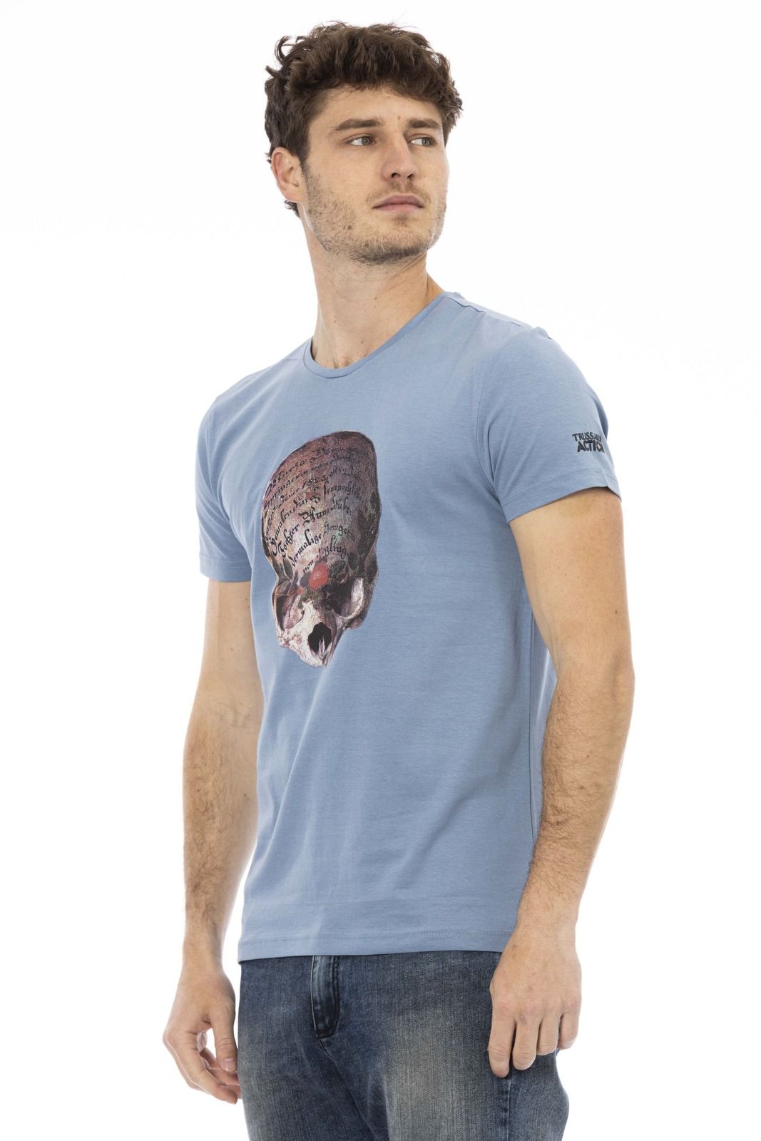 Trussardi Action 2AT36 тениска за Мъже Син Trussardi Action 2AT36 тениска за Мъже Син