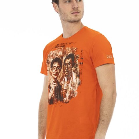 Trussardi Action 2AT47 тениска за Мъже Oранжев