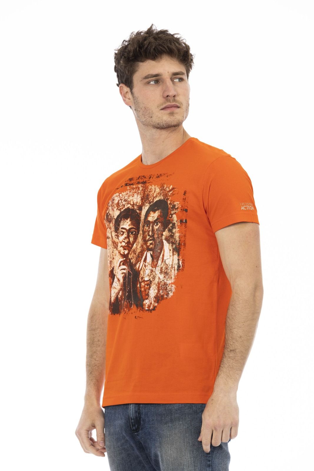 Trussardi Action 2AT47 тениска за Мъже Oранжев Trussardi Action 2AT47 тениска за Мъже Oранжев